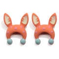 Kawaii Animal Ear Baby Hat Resina Craft Flatback Kawaii Cabochons para decoraciones de cajas de teléfonos