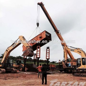 Various types concrete screening machine with best service