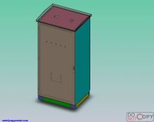 Outdoor Ups Electrical Distribution Box Cabinet