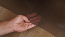 Thick transparent PP sheet floor mat