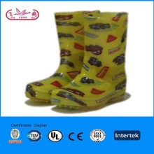 children cartoon print PVC rain boots