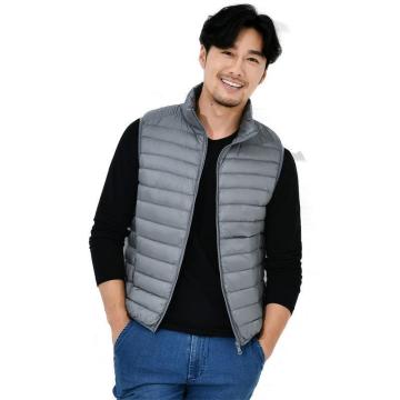 2024 Men's Formal Winter Down-Filled Zipper Vest Coat