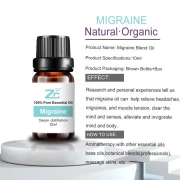 Migraine Care esencial Combres de aceite para masajes