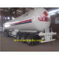 58.5cbm tri-axle LPG mizinga ya trela ya trela