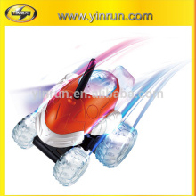 4WD mini monster spinning car,radio control car with LED wheels
