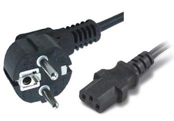 VDE European electric skillet power cable