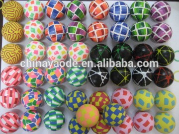 Wholesale multicolor rubber bouncing ball