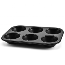 Cheap 6 cavities Cupcake Baking Tray Muffin Pan