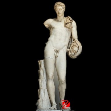 Marble antique greek sculpture