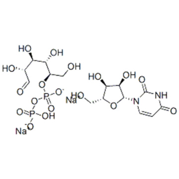 Sal dissódico de Uridina-5&#39;-difosfoglucose CAS 27821-45-0