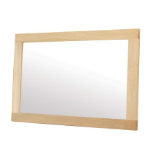 Solid Oak Wooden Mirror, Wooden Furniture Oak Mirror