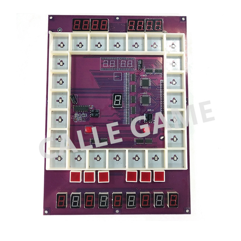 Κορυφαία ποιότητα κατακόρυφο Mario Purple Game Board Machine