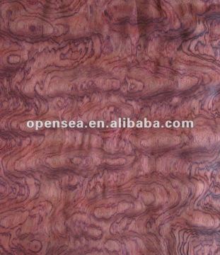 Bubinga pommele veneer for decoration