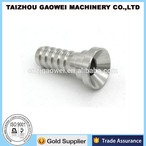 hose fitting, stainless steel stepless clamp barb stem