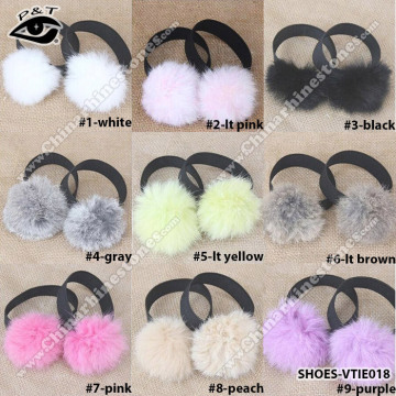 Not-slip lace Elastic Shoe Straps 9 Colors Cony Hair Straps for High Heel