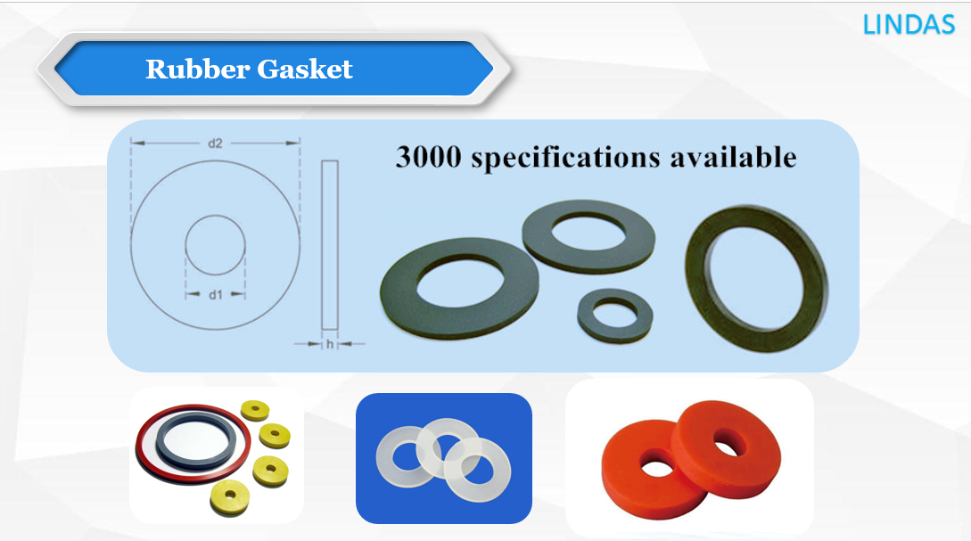 Best price custom-made rubber head cylinder gasket