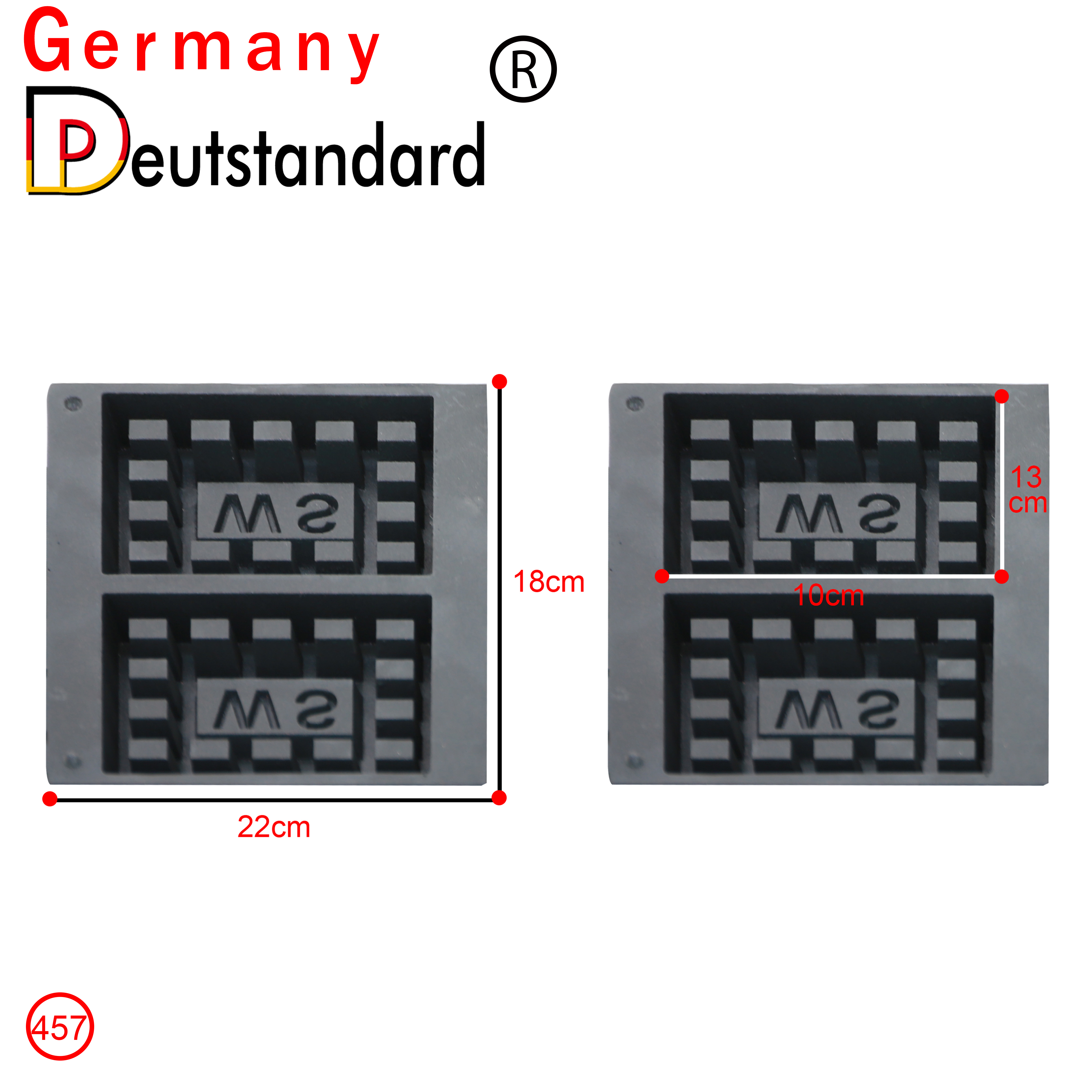 Alemania Deutstandard Industrial Waffle Machine en venta