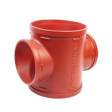 Firefighting Grooved Reducing Cross Fitting