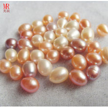 9-10mm Oval / Rice Shape Fresh Water Loose Pearl