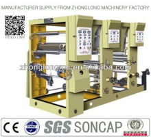 Two colors gravure printing machine