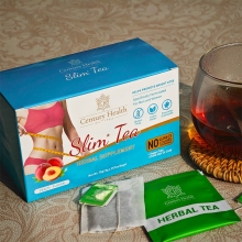 Winston Postpartum Slimming Tea: Peach-Flavored Green Tea for Flat Belly and Health