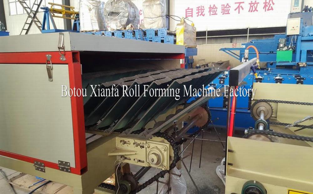 Color Steel Sheet Vermiculite stone coated Machine