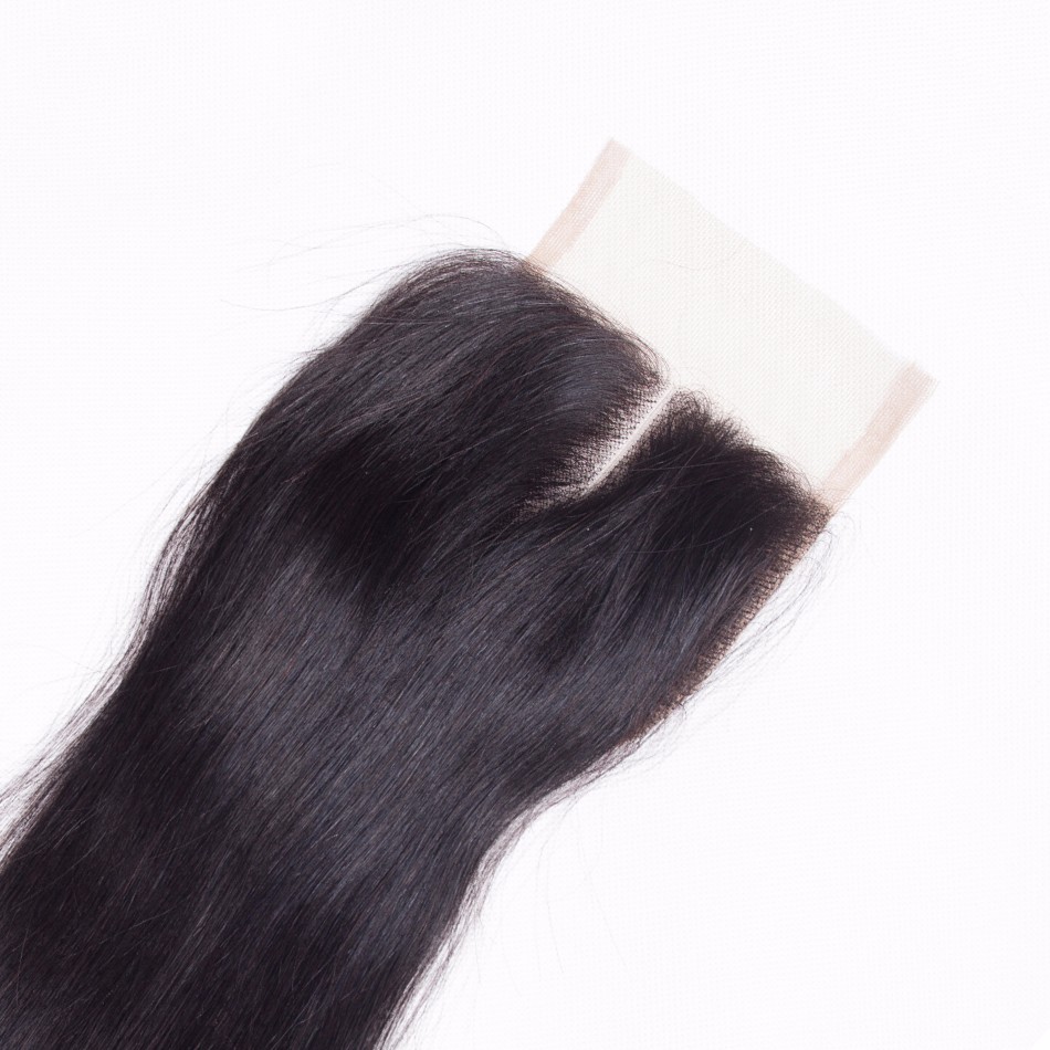 Indian Hair Bundles With Closure Wholesale Cuticle Aligned Raw Hair 100% Unprocessed Mink Virgin Straight Hair