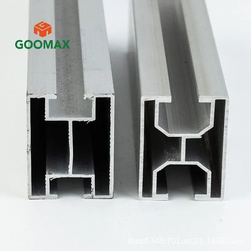 UV-Resistant Anodized Solar Panel Rail 6063-T5