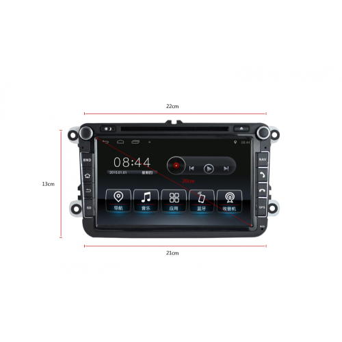 Android 8'' VW audio player support SWC