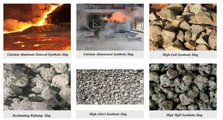 Electric Melting Steel Mill Synthetic Refining Slag