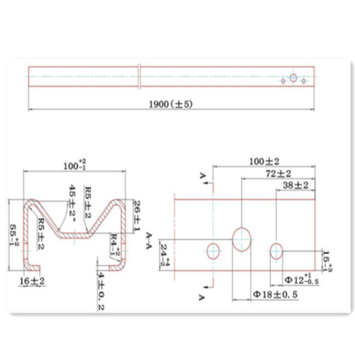 Storage Rack Pillar Cold Roll Forming Machine