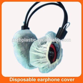 Disposable headset cover/Disposable non woven headset case/Disposable ear cover