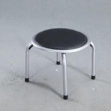 Stackable Metal Frame Folding Stools for Bar Counter and Fishing