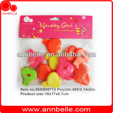 Heart shape Whistle 12pcs valentines day gifts