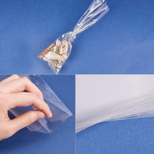 Transparente Plastiktüten zum Verpacken