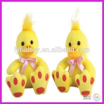 easter plush toy,plush easter yellow duck toys