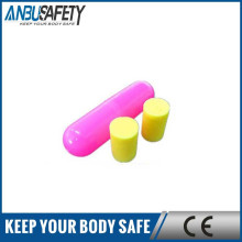 factory pu foam protective ear plugs hearing protector soft earplug safety ear protector bell shape plugs