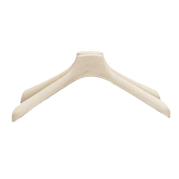 Biodegradable Coat Hanger Made from Recycled Paper Pulp