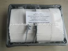 cotton spunlace airline wipes, airline wipes with fragrance, rose fragrance airline wipes
