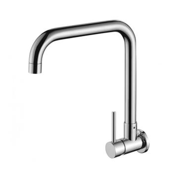 Single-lever cold water tap wall-mounted