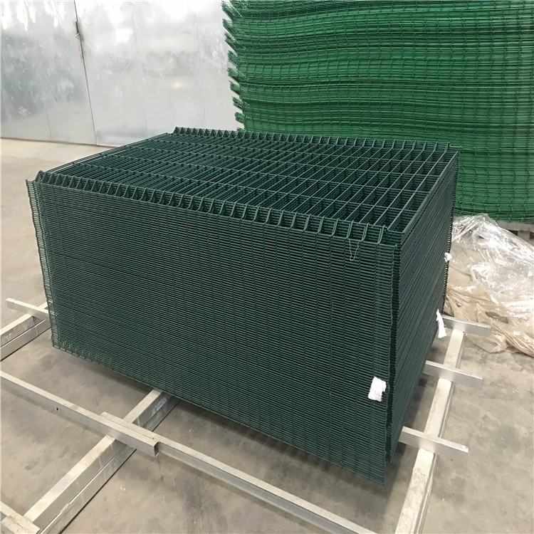 home garden powder coated green fence panels