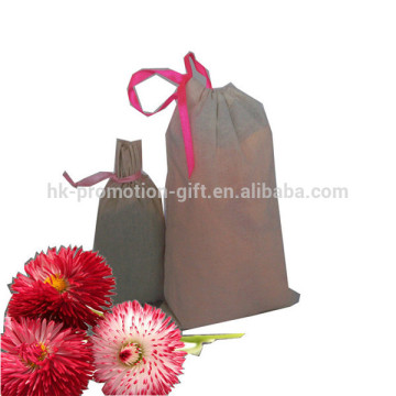 fashion cotton packing bags with personalised design accepted