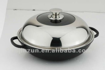 Aluminium non-stick Chinese wok