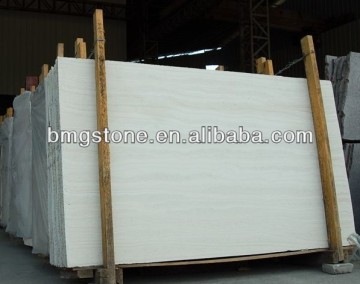 white travertine tile