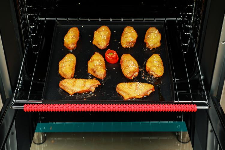 بطانة BBQ غير القابلة لإعادة الاستخدام من قماش PTFE الألياف الزجاجية