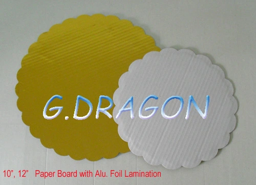 Corrugated Sturdy White Cake / Pizza Circle (GD-PL1005)