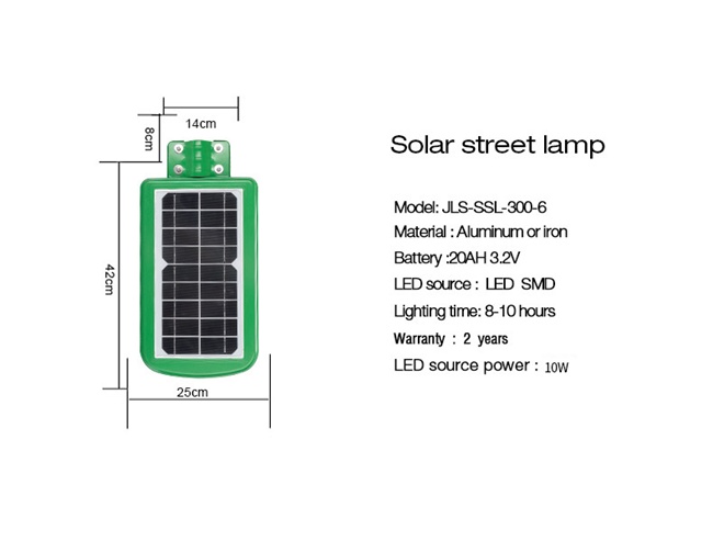 Solar Powered Street Lamp