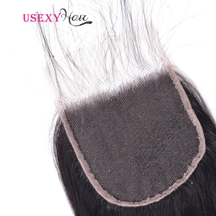 HD Lace High Definition Swiss Lace Closure Pre Plucked Straight Lace Closure With Baby Hair