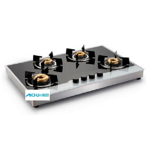 Gas Hob Percuma Berdiri 4 Burners Brass