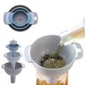 Kitchen funnels set canning wide mouth